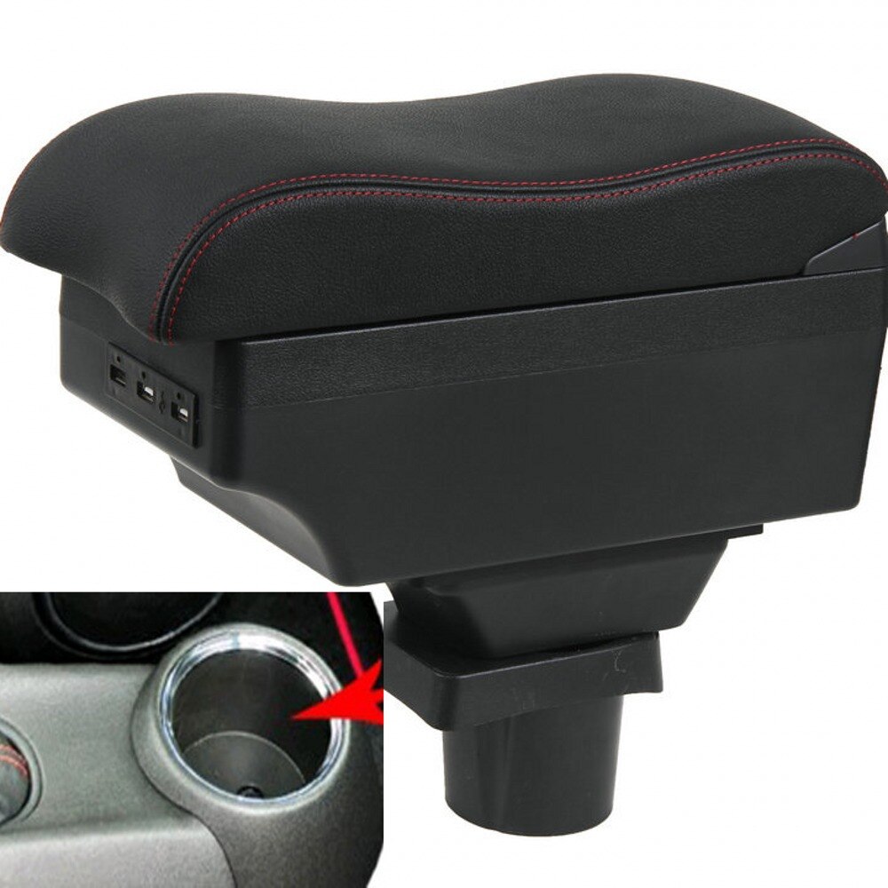 Para mini cooper f56 f55 apoio de braço caixa cons... – Vicedeal