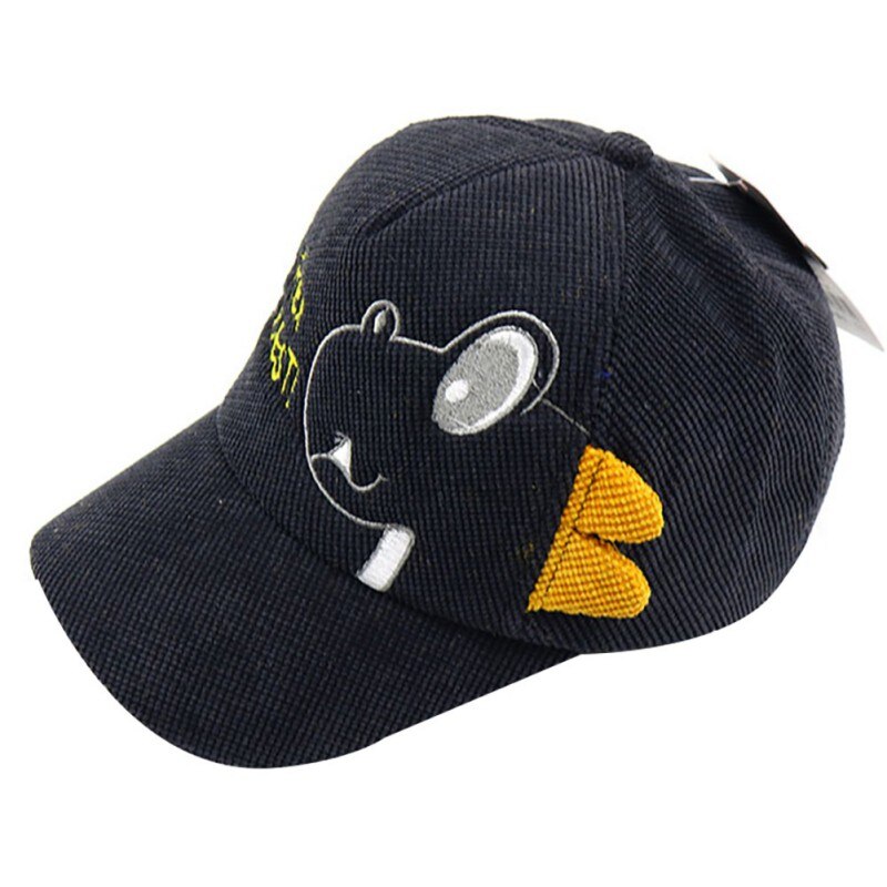 Boys Girls Children Caps Hats Child Adjustable Sun Protection Cartoon Print Casual Visors: B