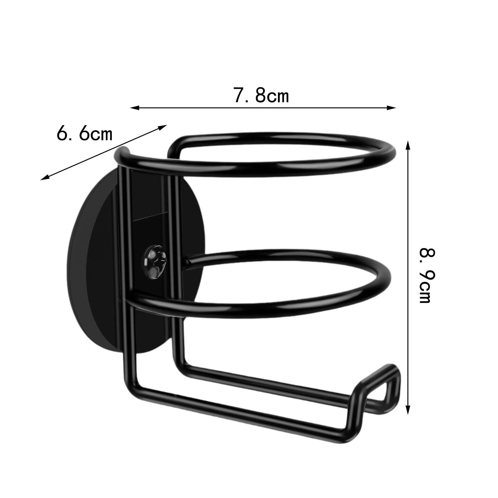 Magnetisk mugghållare i metall, multifunktionell flaskhållare, mugghållare, bärbar för kylskåp, löpband, traktor, yacht, båt