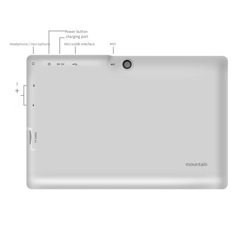 7 Polegada tablet pc q88 android sistema allwinner a33 quad-core wifi bluetooth imprensa sn câmera das crianças tablet eua plug