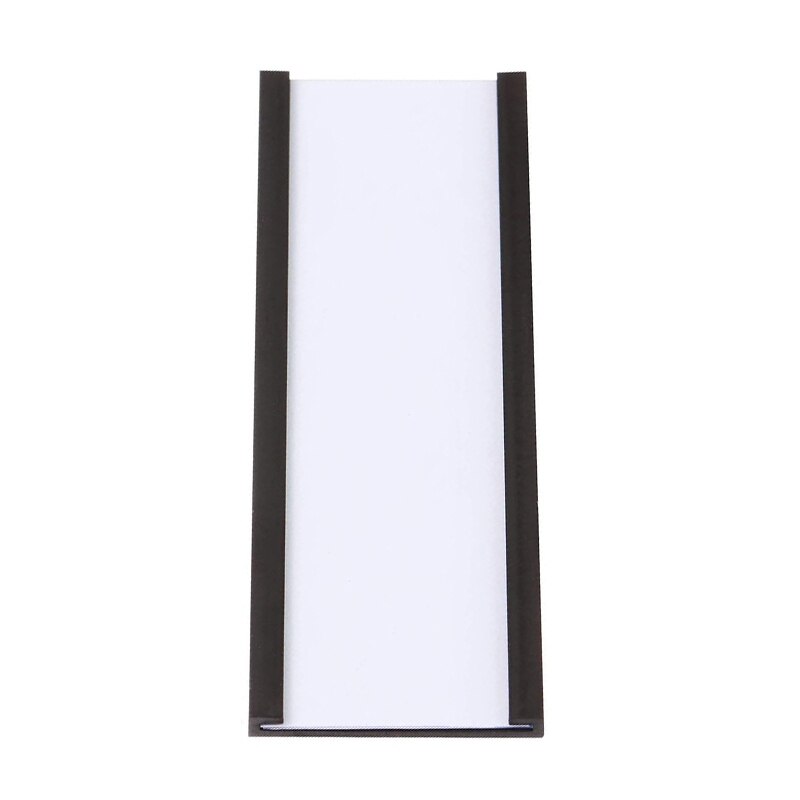 30Pcs Magnetische Label Houders Met Magnetische Data Card Houders Met Clear Plastic Protectors Voor Metalen Plank (1X3 Inch)