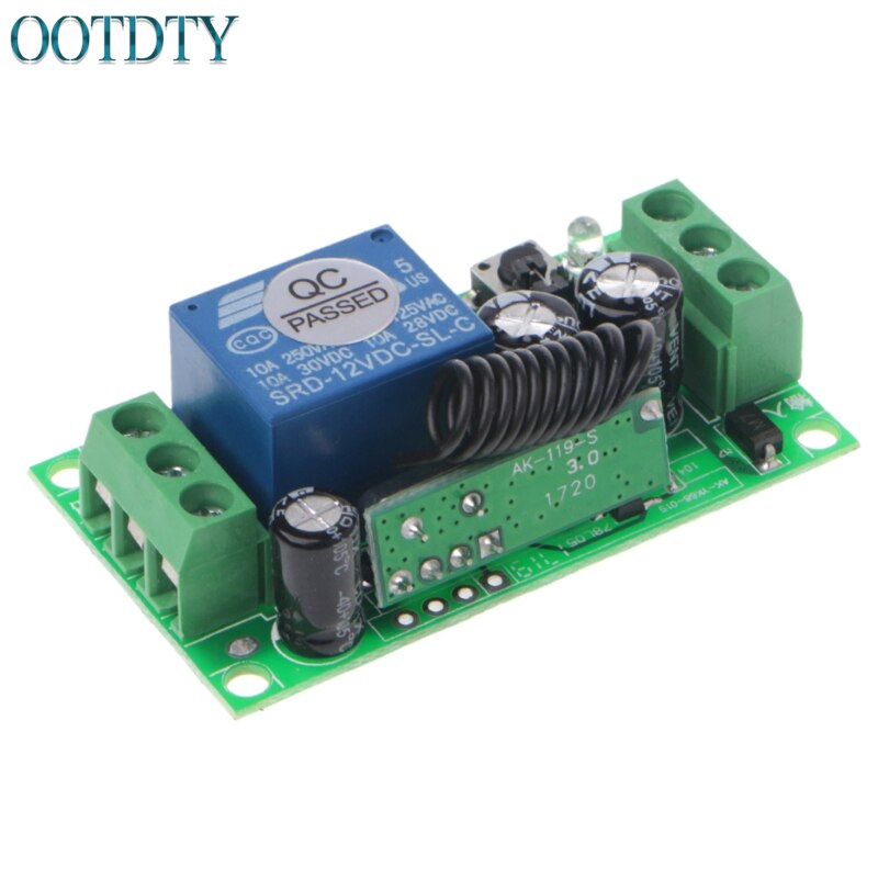 3000m Long Range DC 12V 2CH RF Wireless Remote Control Switch System 315 Mhz 2-Key Transmitter + Receiver