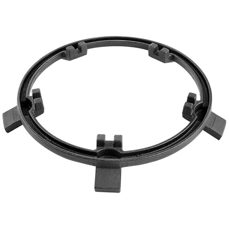 Wok Ring for Gas Stove, 5 Claw Non-Slip Black Wok Burner Stand Cast Iron Stove Accessories, Kitchen Wok Support Ring