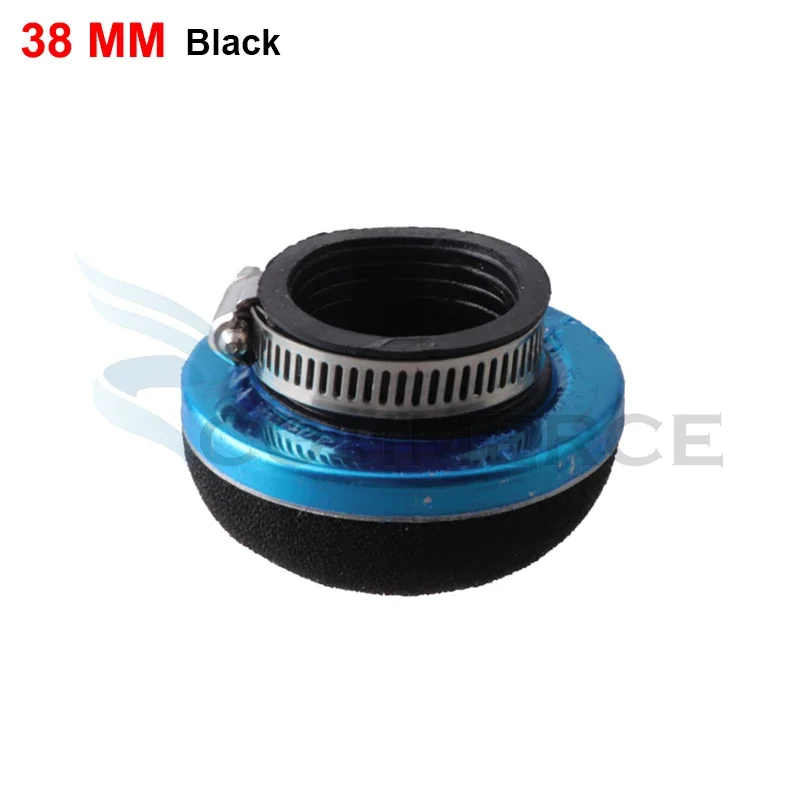 Esponja limpiadora de filtro de aire de espuma recta para motocicleta, 28/32/35/38/42/45/50/54/58MM, para motor de 2 tiempos, bicicleta de bolsillo, Mini Moto Scooter: Oro