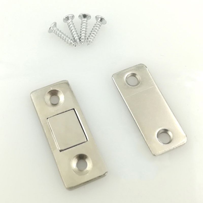 Flat Powerful Door Catches Closer Strong Magnet Catch Latch Stoppers Door Stop R9UC