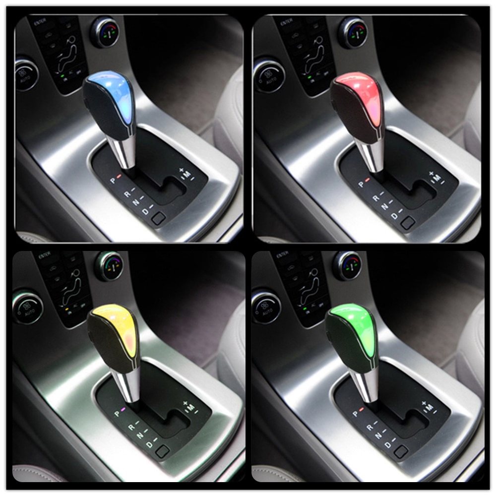 YOSOLO Touch Motion Activated Auto Gear Shift Knob LED Car Shift Knob Car-styling Universal Car Automatic Gear