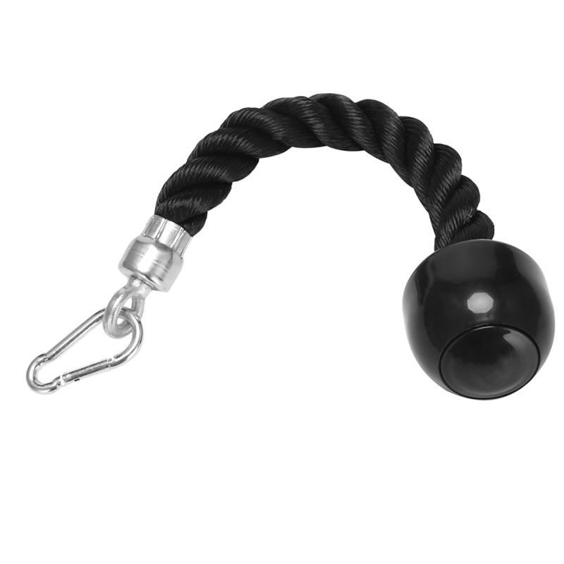 Heavy Duty Tricep Pull Down Single Rope With Snap ... – Grandado