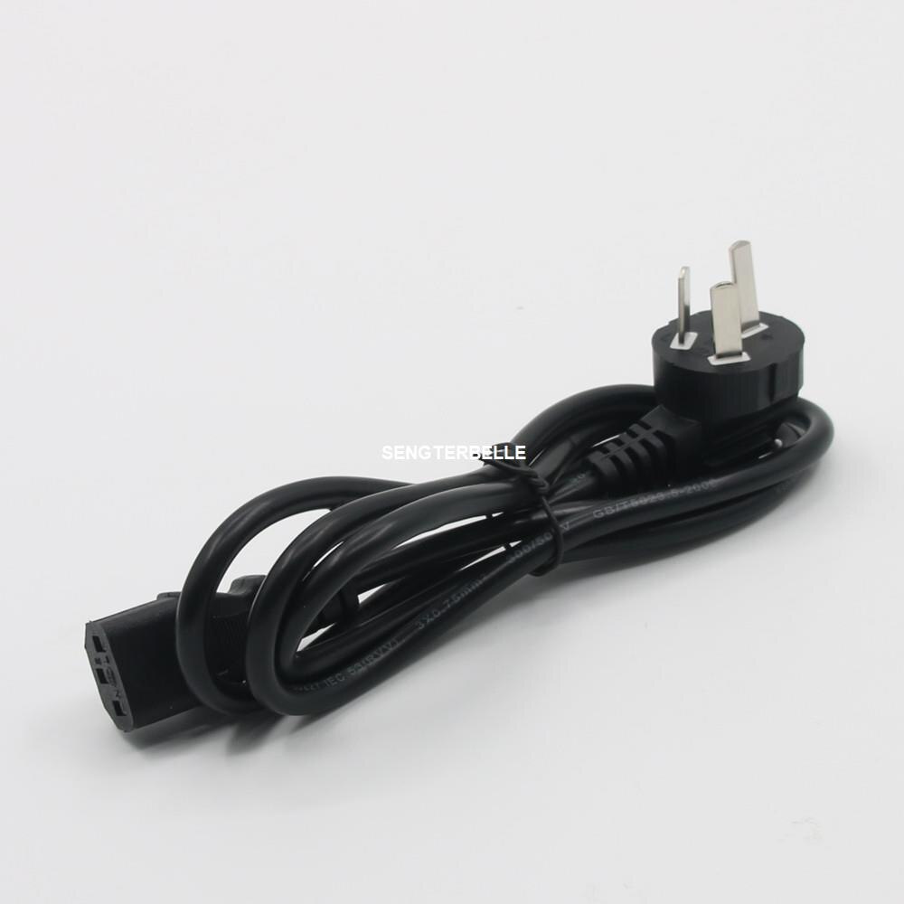 1PC AU Plug Computer Power Cable Extension Cord Household appliances Cable IEC C13 2000W Power Supply Cable