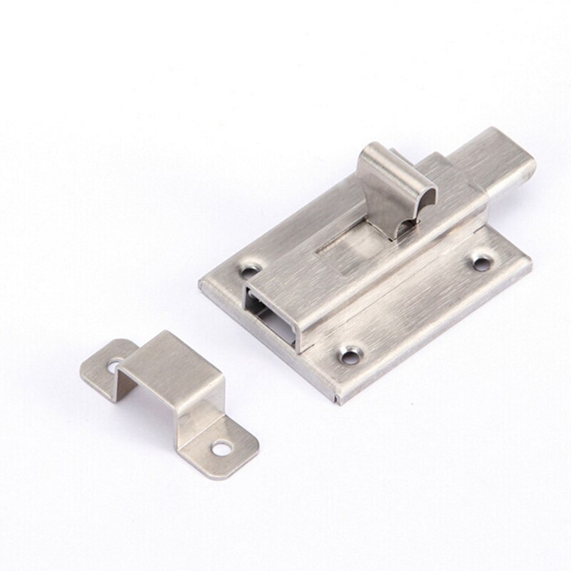Stainless Steel 2/3/4 Inch Small Latches Buckles Sliding Lock Barrel Bolt Security Anti-Theft Door Deduction Door Bolts Hardware
