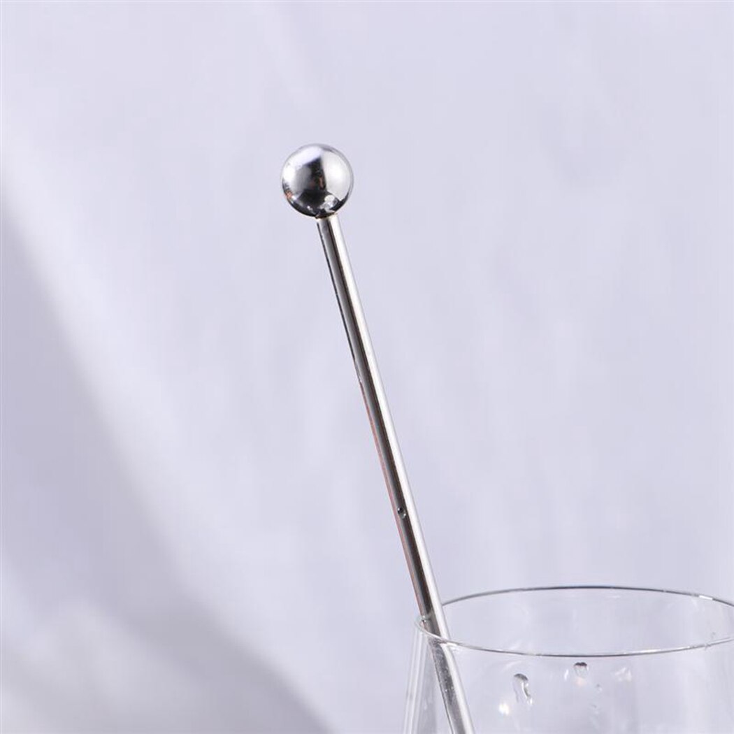 5 st 19cm rostfria mixerstavar för cocktailomrörare för bröllopsfest bar swizzle drink mixer bar muddler