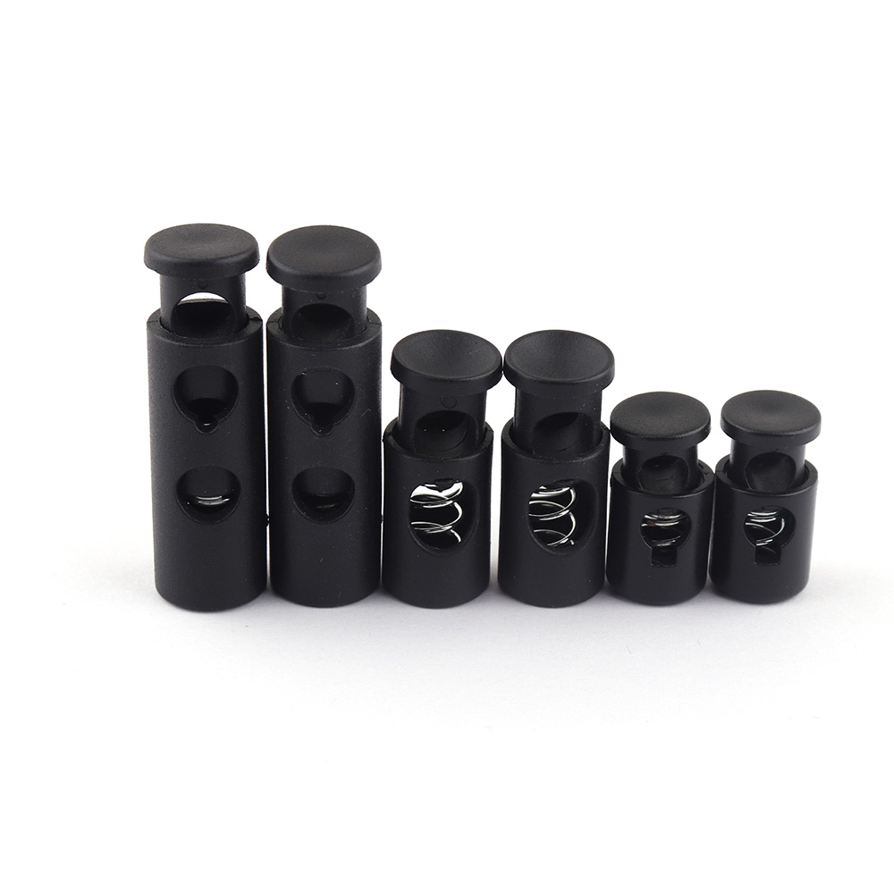 Koordvergrendeling Richter Elastische Koord Spring Loaded Toggle Lock Plastic Band Stopper Gezichtsmasker Vorm Fastener Naaien Kleding Touw