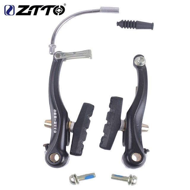 ZTTO-Juego de pinzas de freno para bicicleta de montaña BMX Cruiser, juego lineal con pastillas de freno, voladizo, frenos hidráulicos: 1  pair
