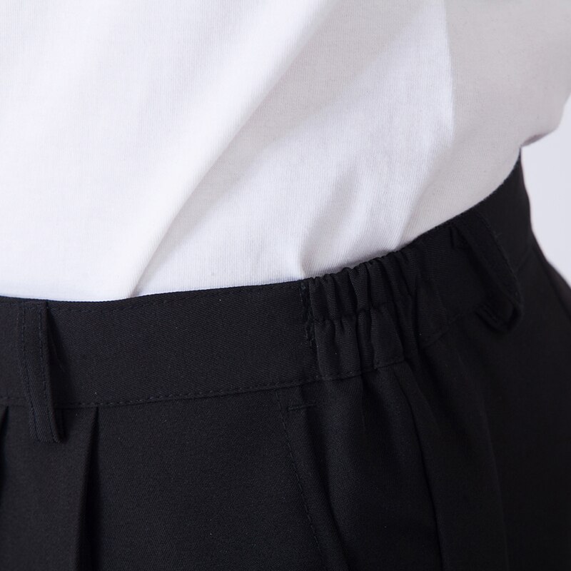 Male Chef Pants Apron Waiters Work Pants Adult Chef Trousers Business Straight-tube Casual Trousers Apron B-6270