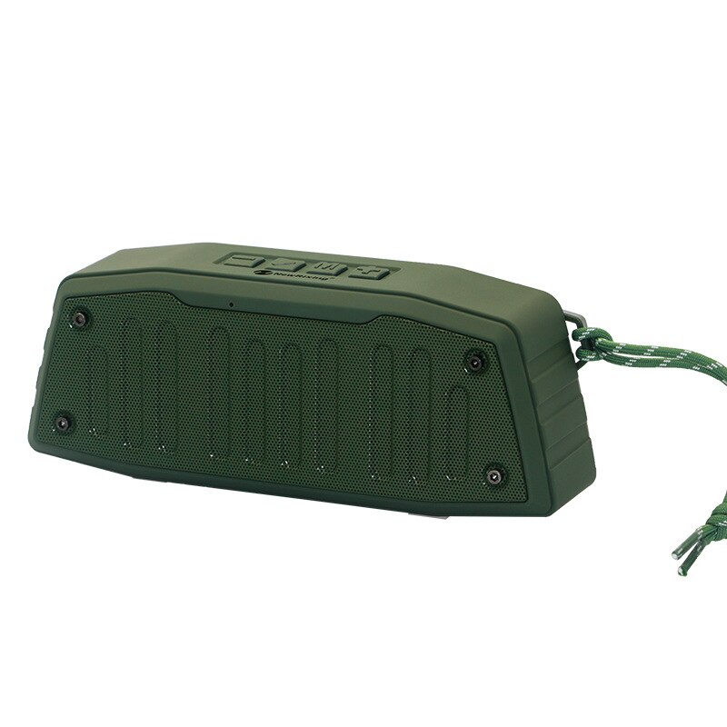 Portable Bluetooth speaker Draagbare Draadloze Luidspreker Sound Systeem Stereo Muziek Geluid Surround Waterdichte Outdoor Speakers: Green caixa de som