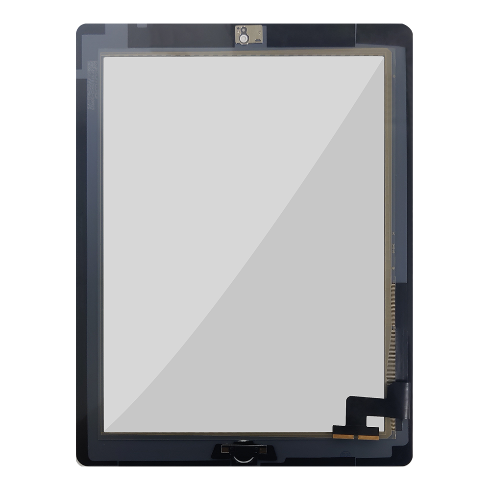 Touch Tested For iPad 2 Touch Screen Glass Digitizer Replacement Parts With/No Button Assembly for A1395 A1396 A1397