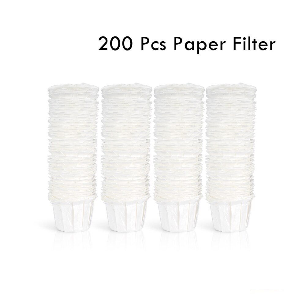 Reusable K Cup Coffee Capsule Refillable keurig Coffee Pod Compatible with keurig 2.0, 3 Different Size Reusable K-Cups: 200PaperFilter