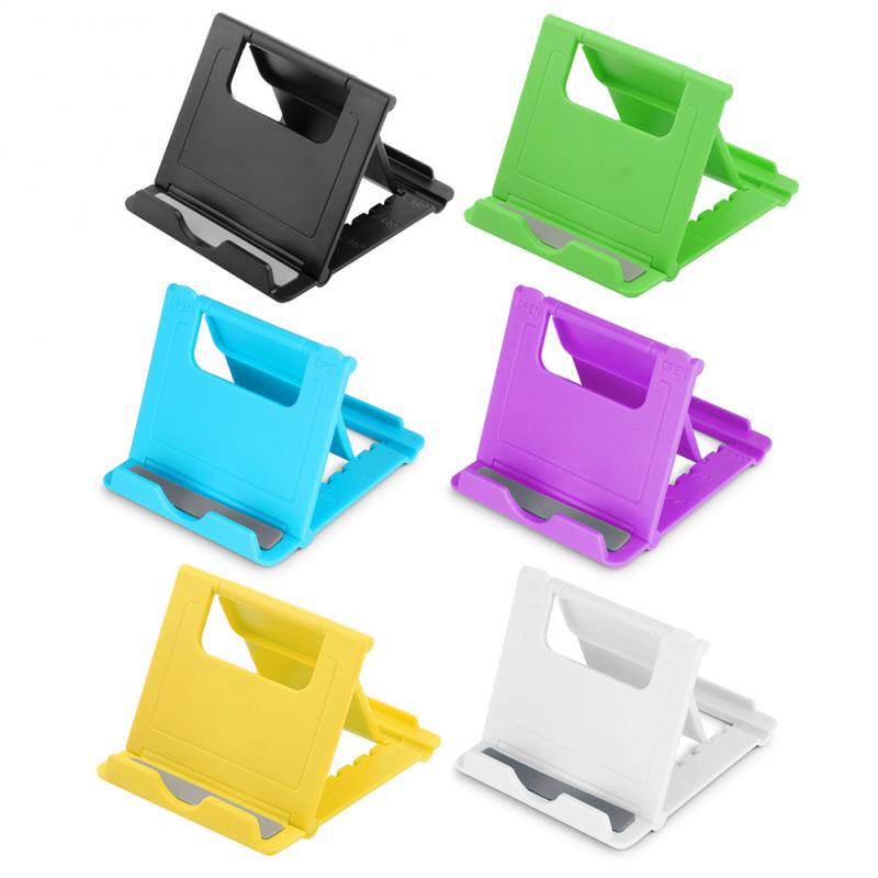 Universele Klaptafel Mobiele Telefoon Ondersteuning Verstelbare Hoek Plastic Houder Desktop Stand Voor Iphone Samsung Desktop Stand