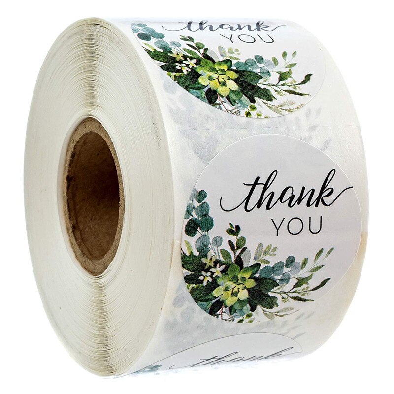 500 stücke Neue Herz Runde Form Etiketten Papier Verpackung Aufkleber Candy Dragee Tasche Box Verpackung Kuchen Tasche Hochzeit Dank aufkleber: 10