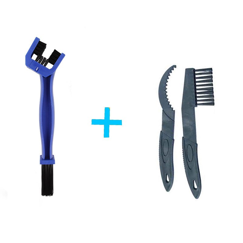 Portable Bike Chain Cleaner Bicycle Brushes Scrubber Wash Tool Mountain Cycling Cleaning Kit Bicycle Accessories: D