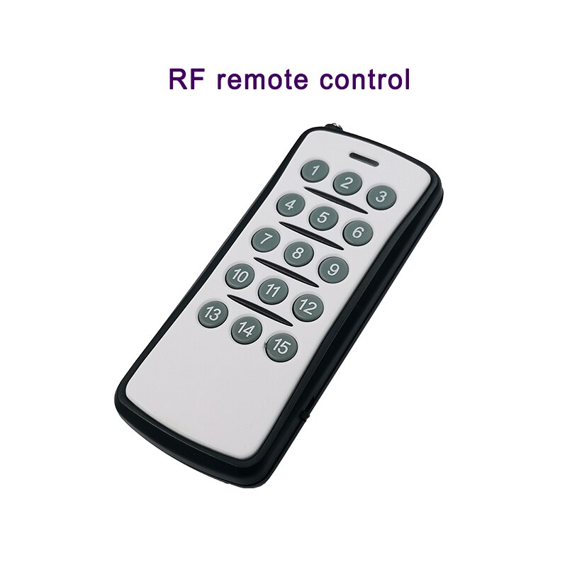 Rf433 frekvens trådlös fjärrkontroll effektivt avstånd 1000m parad med rf touch switch