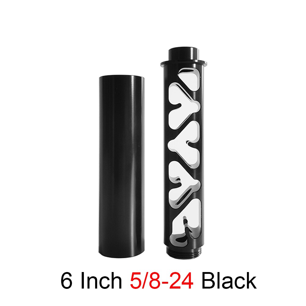 Aluminium Auto Olie Brandstof Filter Solvent Val 10 12 Inch Titanium 1/2-28 5/8-24 Single Core Voor 22lr Ak Sks Auto Napa 4003 Wix 24003: 002 5-8-24-6B