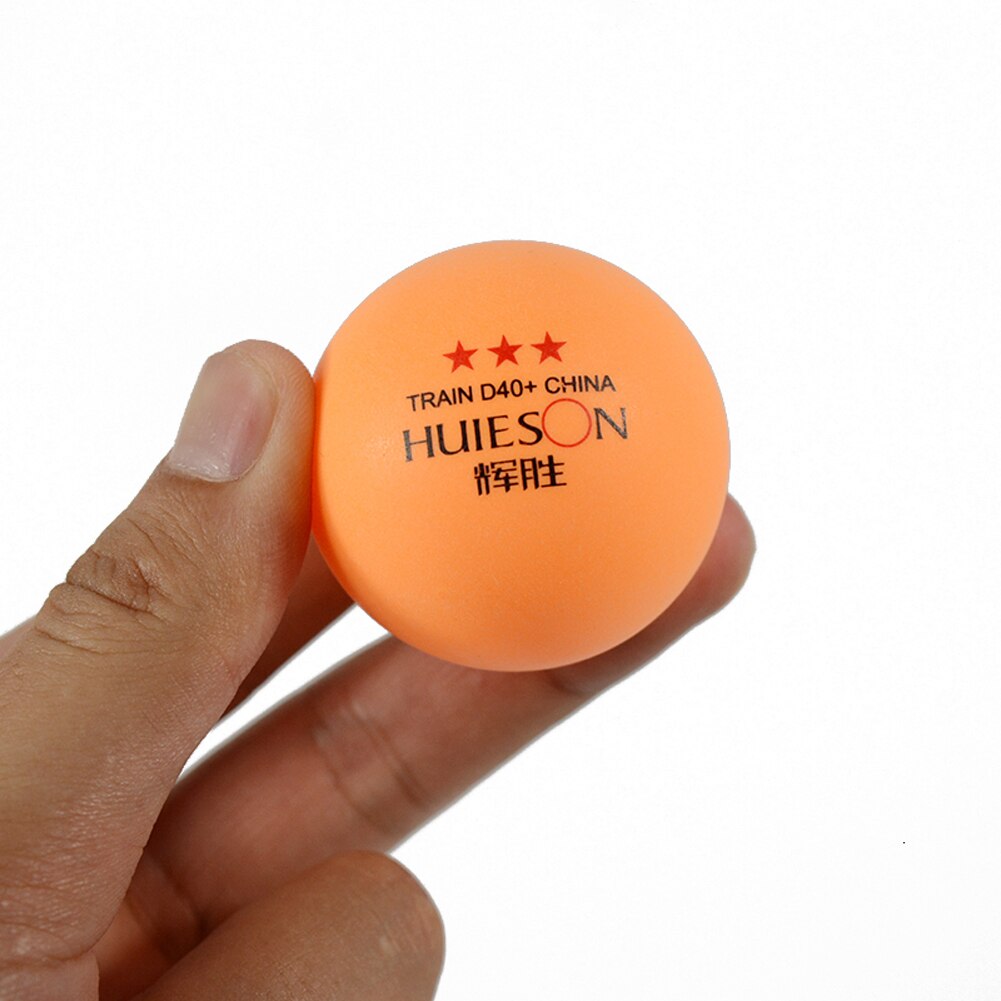 10pcs Material Table Tennis Ball 40+mm Diameter 2.8g 3 Star ABS Plastic Ping Pong Balls for Table Tennis Training