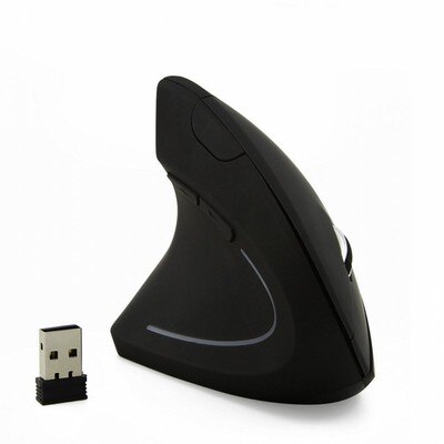 Vertical Wireless 2.4GHz Mouse Right/Left Hand Grip Ergonomic Mouse