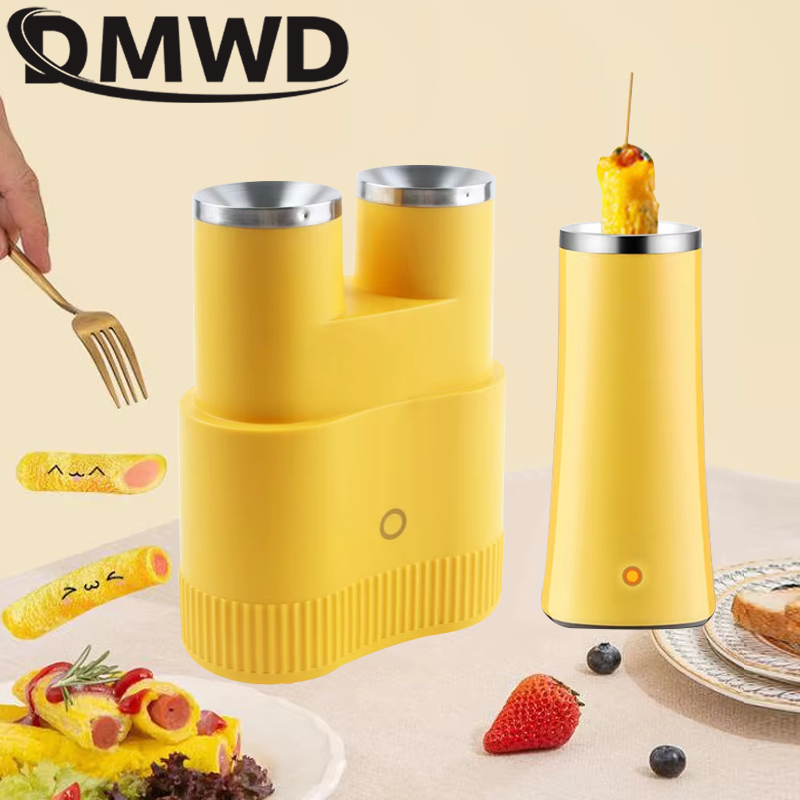 110V/220V Automatic Rising Electric Egg Roll Maker Cup Breakfast Single Omelette Master Fried Eggs Sausage Roller Boiler Machine