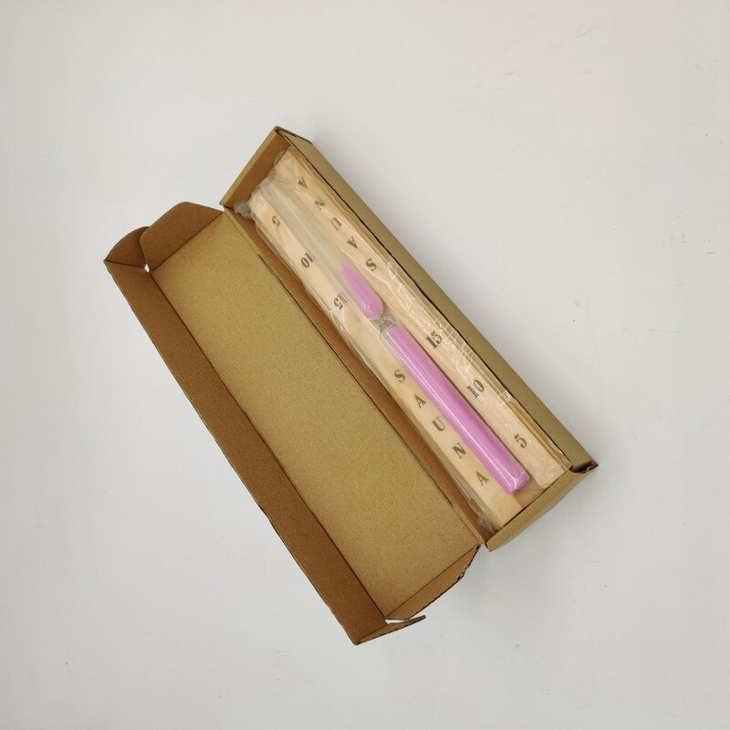 AAAK -15 Minutes Wooden Sauna Sand Timer Wall-Mounted Rotating Hourglass Room Glass Clock with Pink Sands