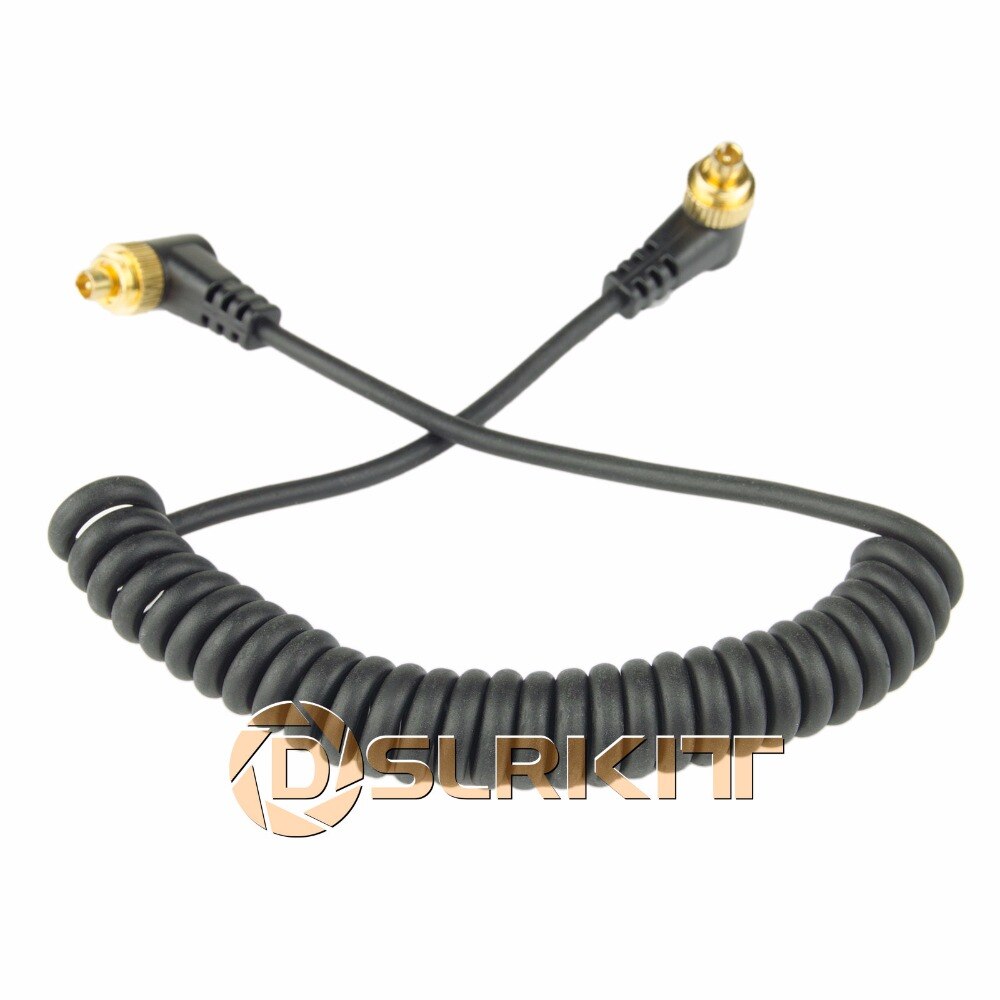 DSLRKIT product Male to Male FLASH PC Sync Cable Cord For YONGNUO RF-602