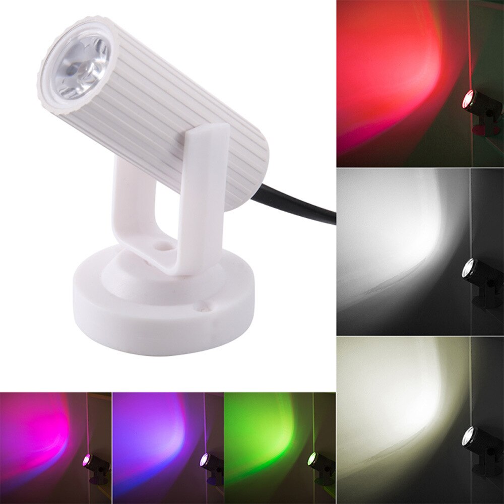 Spotlight Podium Licht Led Beam Dj Disco Verlichting Effect Voor Ktv Dj Party 1W Conduziu Een Luz Pequeno Lanterna barra Disco Flash