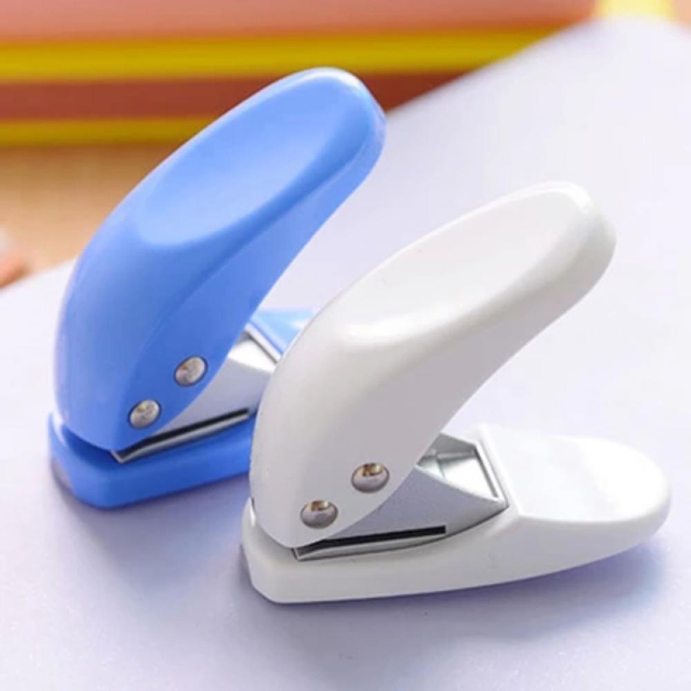 Mini Scrapbooking Card Paper Cutter Hand Punch Gat Cirkel Gat Confetti DIY Craft Kantoorbenodigdheden Hand Perforator