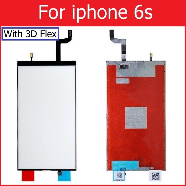 LCD Display-hintergrundbeleuchtung Panel Für iPhone 4 4s 5 5c 5s 6 6s 7 8 Plus Lcd bildschirm Hintergrundbeleuchtung Film mit 3D Touch Funktion Flex Kabel: For i6s with 3D