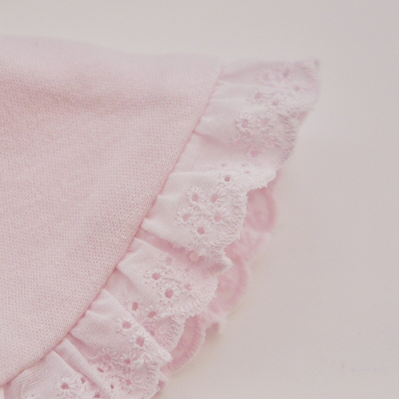 Baby Mädchen Prinzessin Spitze Drooling Lätzchen Speichel Handtuch Runde Weiche Baumwolle Runde Bib Rosa Weiß Farbe Für Neugeborene Baby Kinder dinge