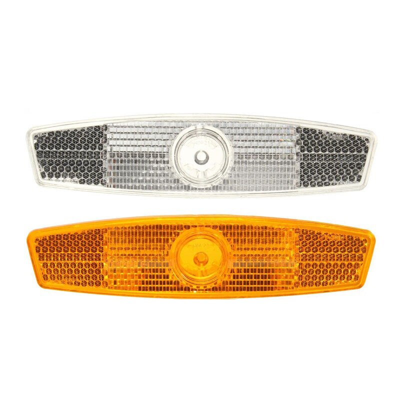 Gele Fiets Wiel Reflectoren Reflecterende Bekerhouder Achter Veiligheidswaarschuwing Waarschuwing Disc Fiets Led Wheel Spoke Reflector