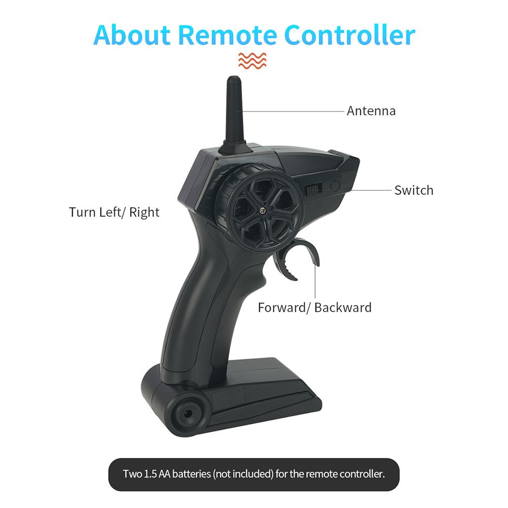 2.4G RC Lobster Remote Control Rowing Boat Lasting Life Water Ship Model High Speed Competitive Electric Remote Control Boat