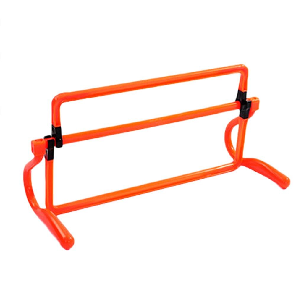 Mini hinder avtagbar fotboll barriär ram fotboll träning barriär för hopp kör känslig fotboll hastighet: Orange