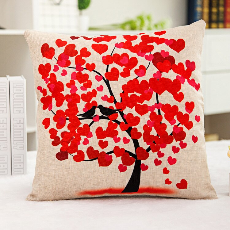 Cojín de sofá con estampado de árboles de vida, almohadas decorativas para el hogar, cojines para la espalda con estilo de coche,