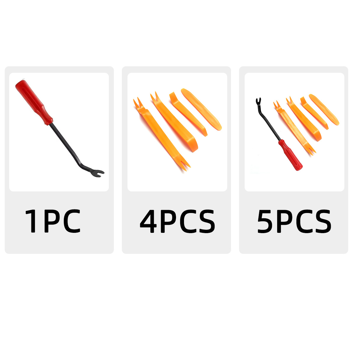 Herramientas para puertas y ventanas de paneles de coche, herramientas de decoración de interiores, herramientas de palanca de plástico, clip para puerta de coche, herramientas de instalación y extracción de paneles