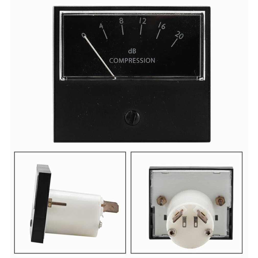 VU Level Meter With Backlight High-precision DB Tube Amplifier Meter Head Sound Pressure Meter Power Meter Audio Volume Meter