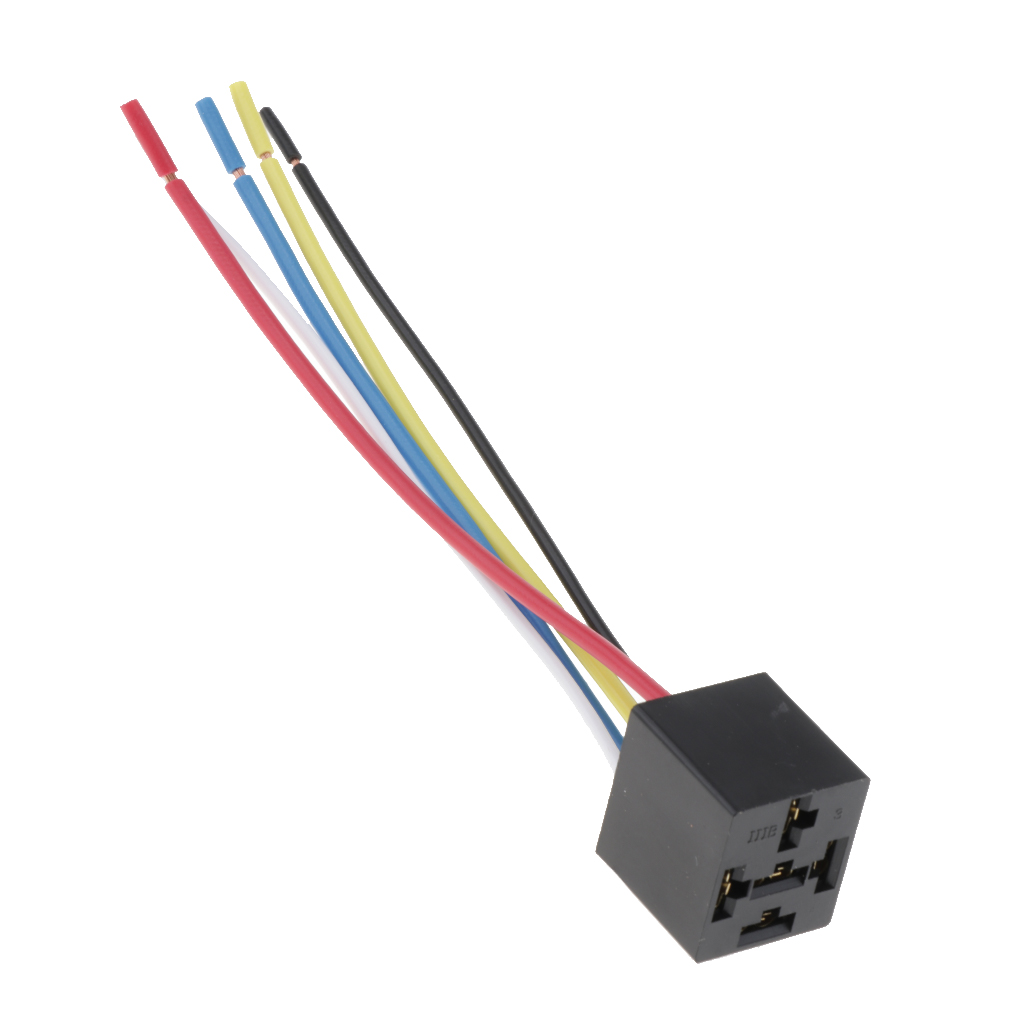 thumbnail image 2 of 10 Pcs 5 Pin 80-100 AMP 12V Bosch Style Relay – For Cars, Trucks, Alarms, Bulbs 2 of 6