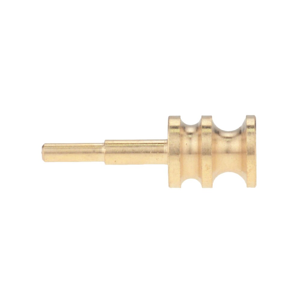 6 style Leather Crafts Pure Brass Leather Seal Edge Decorate Tool Electric Iron for DIY Leather Craft Tools 2/3 Groove: style 5