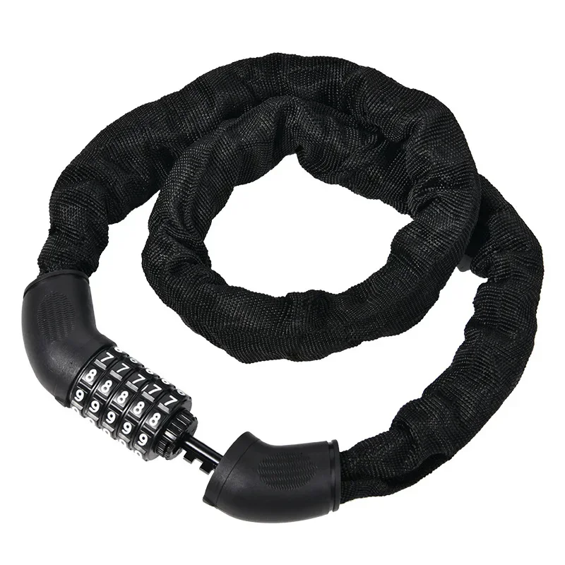 Motorfiets elektrische auto combinatieslot kettingslot fiets antidiefstalslot draagbaar kettingslot mountainbike fietssloten: Default Title