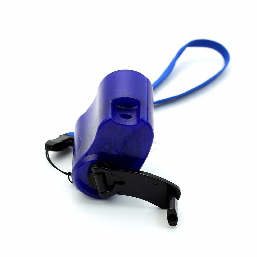 1 PC d'urgence manivelle chargeur téléphone portable USB manuel Dynamo pour Mobile PDA MP3 MP4