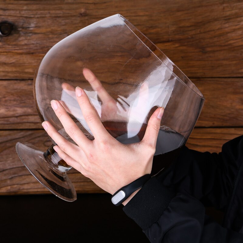 2000ml/3000ml/4000ml Big Huge Brandy Red Wine Glass Goblet Cup For Wedding Party Ktv Bar Beer Mug Drinkware