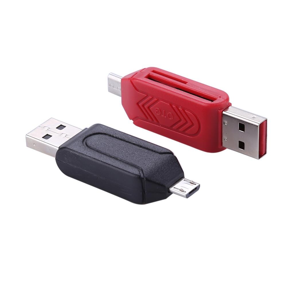 Lettore di schede USB 2.0 SD TF OTG adattatore per scheda di memoria intelligente lettore di schede USB 2.0 lettore di schede SD lettore di schede di memoria per Laptop