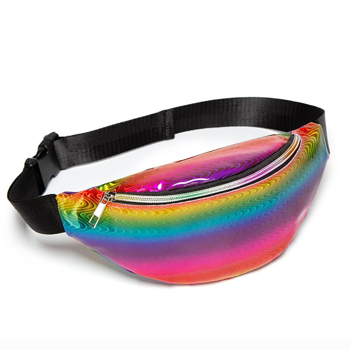 neue Taille Tasche Regenbogen Farbe Pailletten Fanny Pack Brieftasche Geldbörsen Brust Pack Frauen Mädchen Reisen Handy Tasche: 5