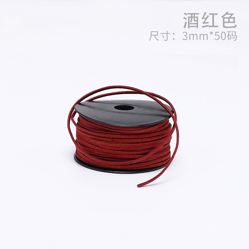 3mm 50 yards Koreaanse Touw Handgemaakte Kunstmatige Bloem DIY Materiaal Sieraden Accessoires Cake Decoratie Bloem Verpakking Koord 16 kleur: 8