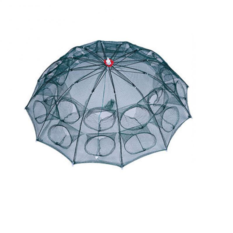Fishing Net Collapsible Trap Cast Keep Net Crab Crayfish Lobster Catcher Pot Trap Fish Net Eel Prawn Shrimp Fishing Accessories: TYPE 7