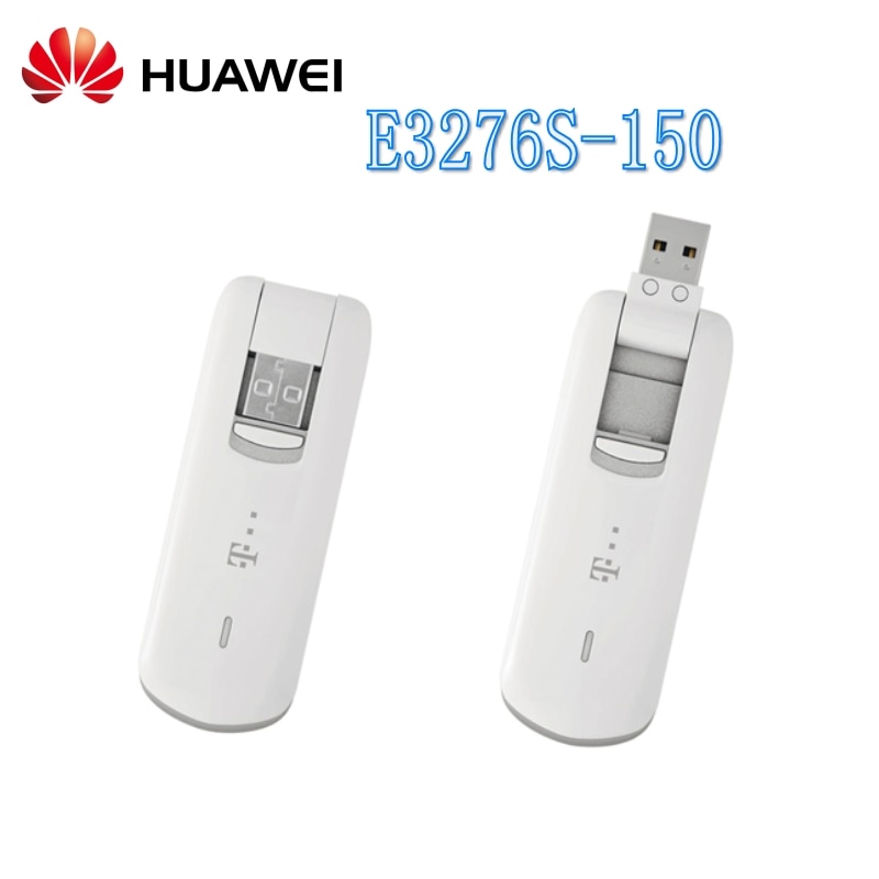 Unlocked Huawei E3276s-150 150Mbps 4G LTE USB Modem WCDMA Dongle Mobile Broadband Data Card +2pcs antenna